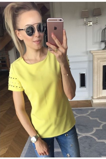 Sárga női póló