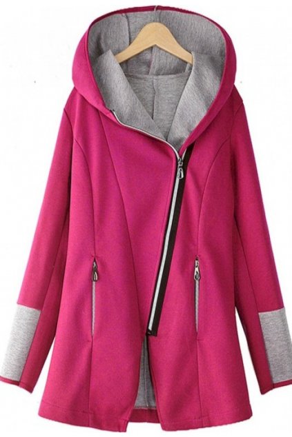 Rózsaszín női kabát
