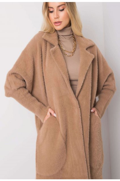 Bézs női kabát
