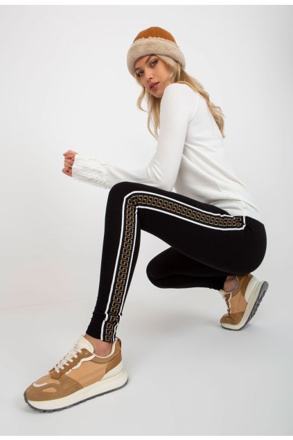 Fekete női leggings