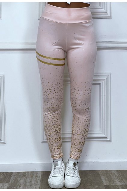 Rózsaszín női leggings