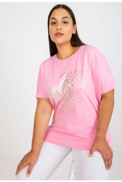 Rózsaszín női póló