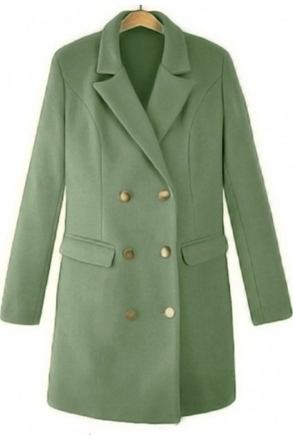 Zöld női kabát