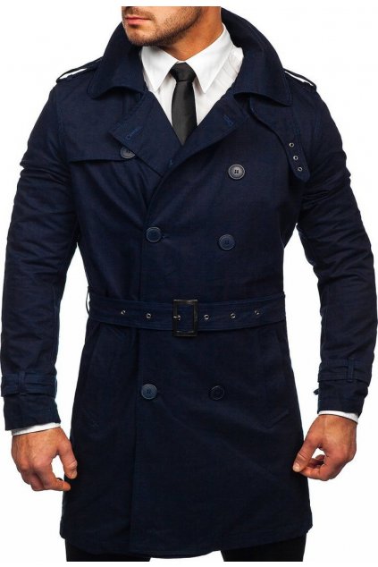 Kék férfi kabát