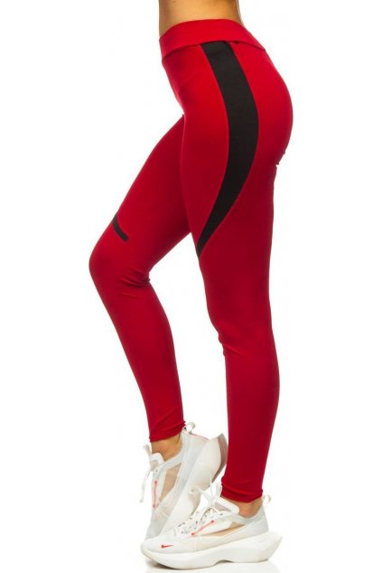 Piros női leggings