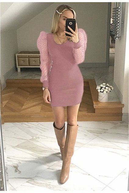 Rózsaszín női ruha