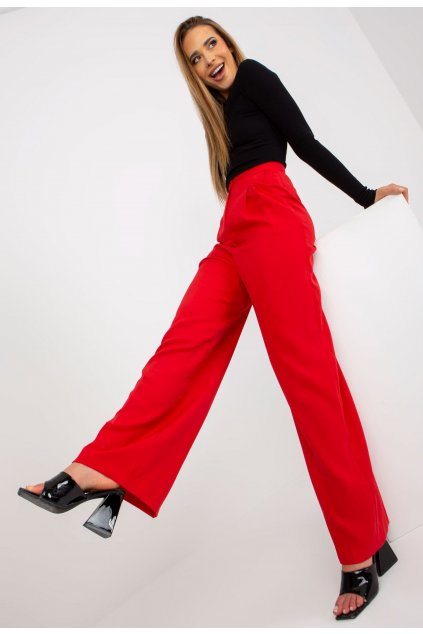 Piros női nadrág