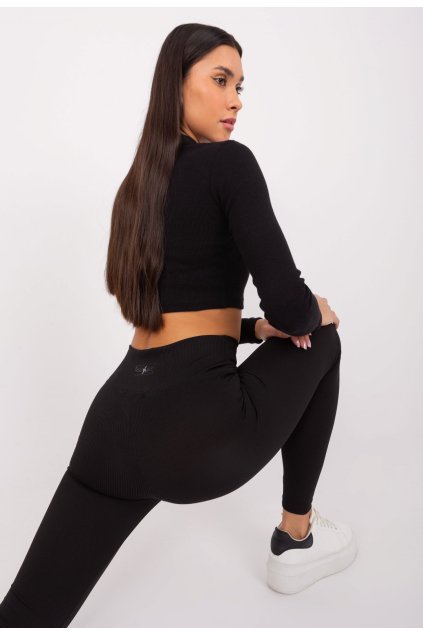 Fekete női leggings