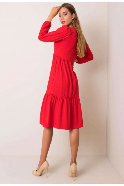 Červené dámske šaty