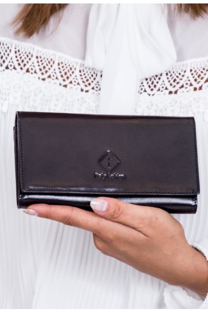 Čierna dámska peňaženka