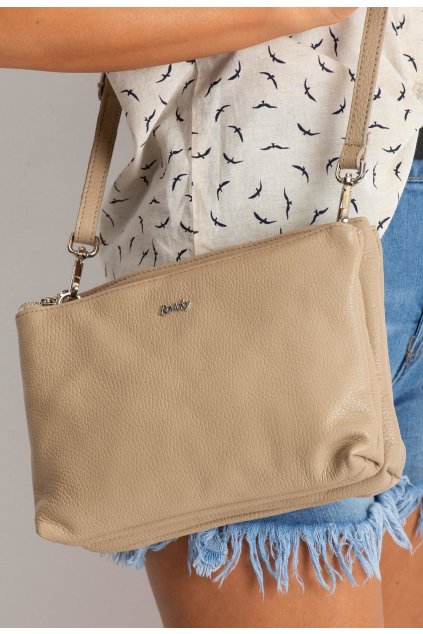 Béžové dámske crossbody