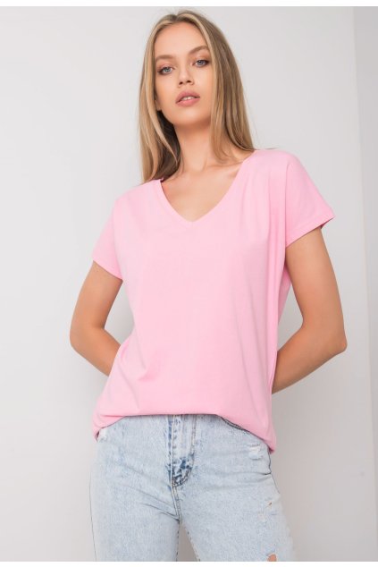 Ružové dámske tričko