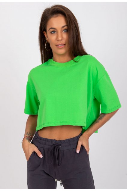 Zelené dámske tričko
