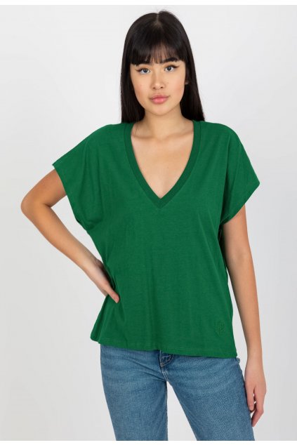 Zelené dámske tričko
