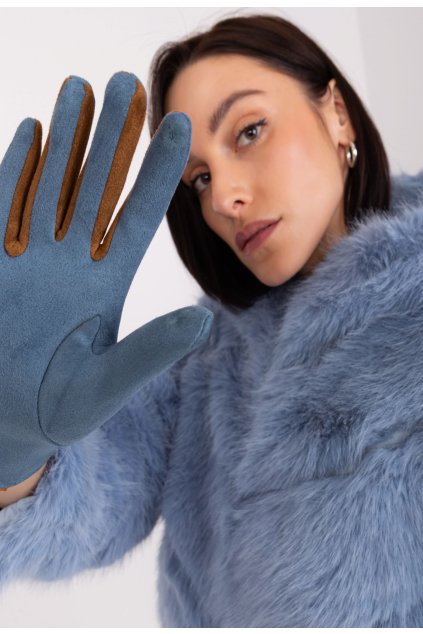 Šedé dámske rukavice