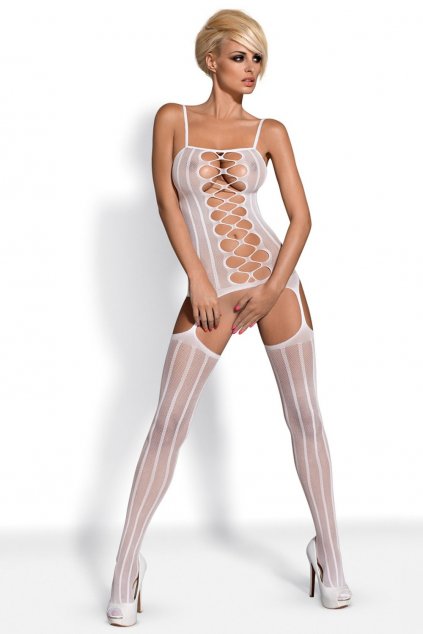 Sexy Bodystocking G300 biele