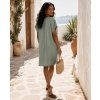 damske bavlnene saty oversize sarco khaki (3)