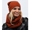 Dámský zimní set čepice a šála ZIZI-K6