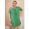 Dámské bavlněné šaty Plus Size