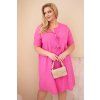 Dámské bavlněné šaty Plus Size