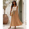 damska dlouha boho sukne maven camel 1