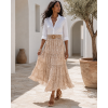 damska sukne boho camel