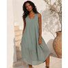 dasmke midi saty bavlna a607 khaki