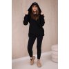 3-dielny set mikiny, topu a legín športová tepláková súprava K9446