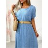 Čipkové Dlhé šaty s opaskom BOHO LACE IT-RAMINA