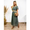 Čipkové Dlhé šaty s opaskom BOHO LACE IT-RAMINA