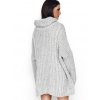 Oversize sveter s rolákom pre chladné dni tlstý, teplý vlna JK20 / SOPHIA