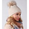 Dámska zimná čiapka s brmbolcom ZIZI15/A13