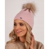 Dámska zimná čiapka s brmbolcom ZIZI15/A13