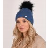 Dámska zimná čiapka s brmbolcom ZIZI15/A13