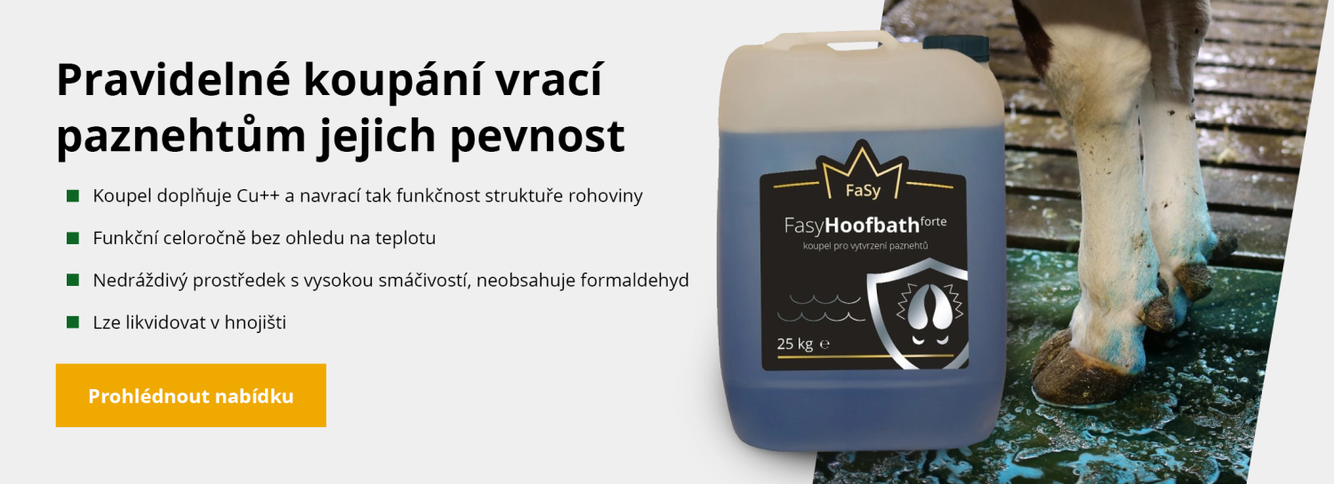 FaSy Hoofbath Forte - koupel na paznehty