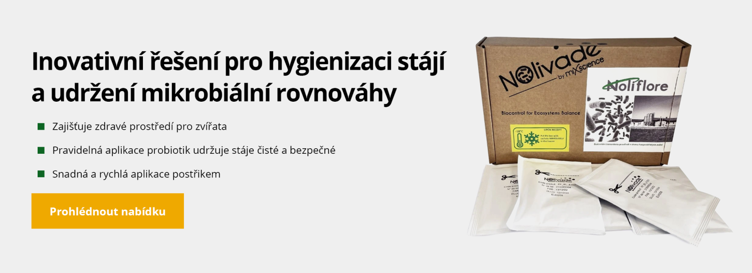 Noliflore - probiotický přípravek do stáje