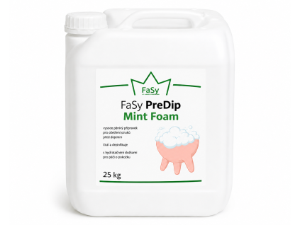 fasy pre dip mint foam