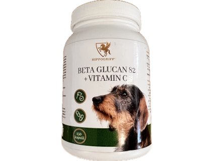 Hippogriff Beta Glucan 82 + vitamin C, 150 kapsúl