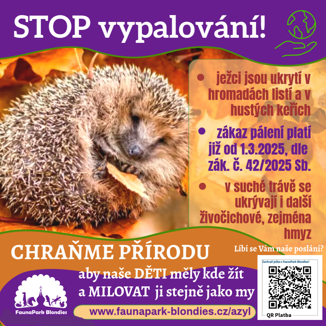 Stop vypalování zahrad!