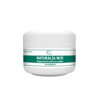 Regenerační pleťová maska naturalia w/o pro normální a suchou pleť Karel Hadek