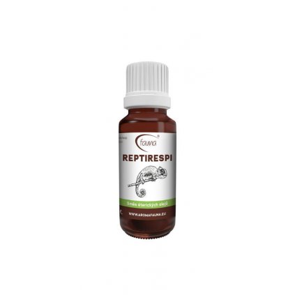 Směs éterických olejů reptirespi pro podporu dýchání Aromafauna