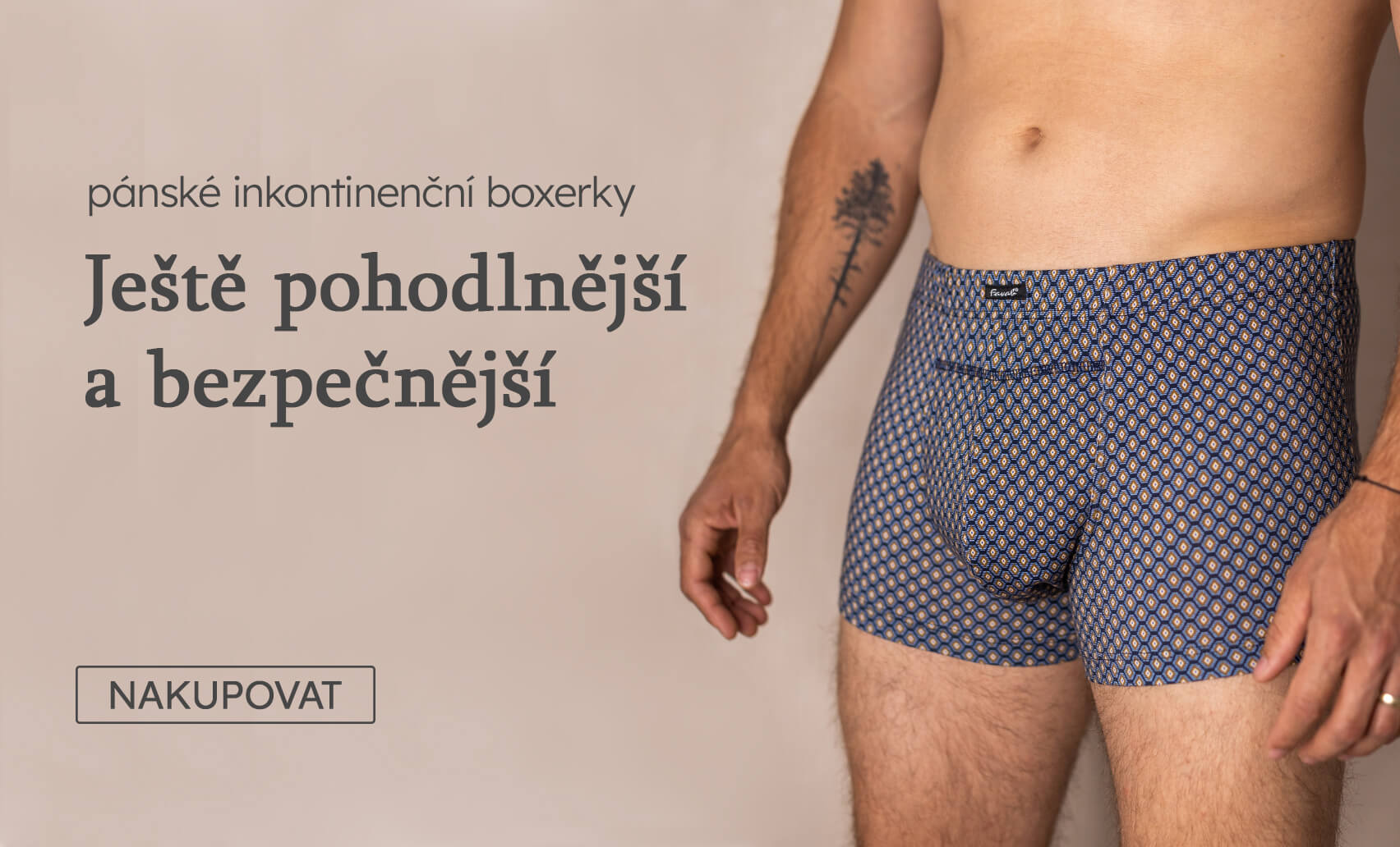Inkontinenčné pánske prádlo