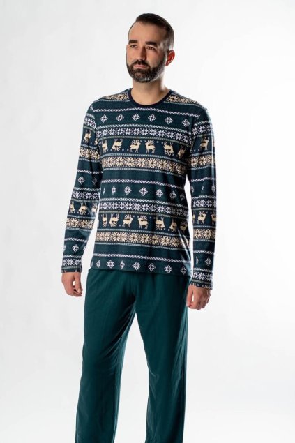 panske pyzamo s dlhym rukavom