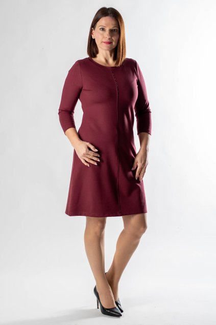 biznis saty bordo FAVAB