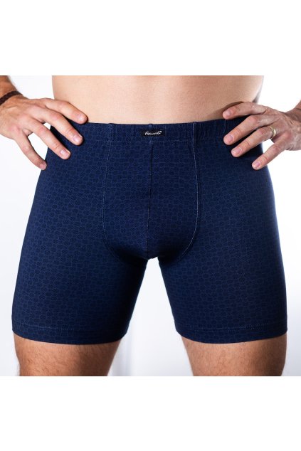 panske modre boxerky modal FAVAB
