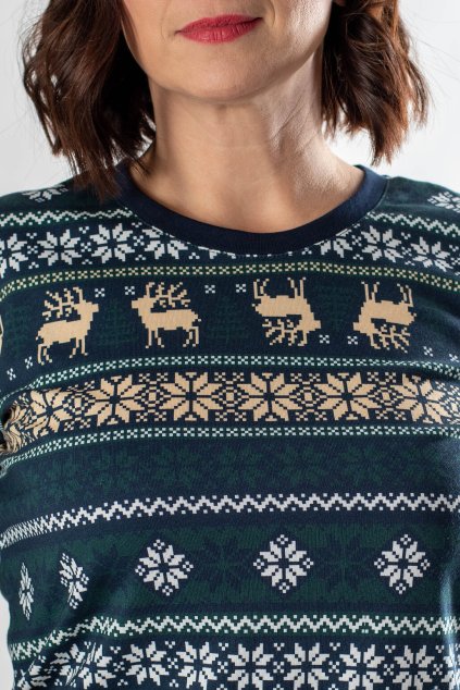 Dámské pyžamo s dlouhými rukávy MIYA favab