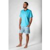 panske pyzamo s kratkym rukavom