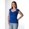 Dámský top v královské modré barvě s kamínky NOAMI FAVAB