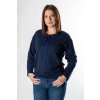 Tmavě modré dámské tričko s dlouhým rukávem SISA SW