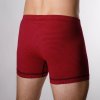 elastické červené boxerky